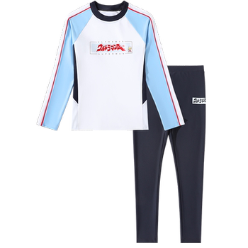 [Can not afford ball -resistant ball] Long children's split swimsuit
