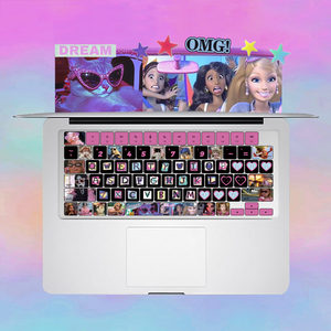 
Suitable for MacBook silicone m4 3 keyboard film pro13 protection air apple notebook 14 computer y2k girl