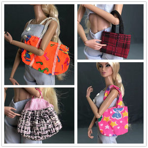 Doll accessories doll bag fashion accessories Battle small cloth peachelfa bag handbag cloth bag three