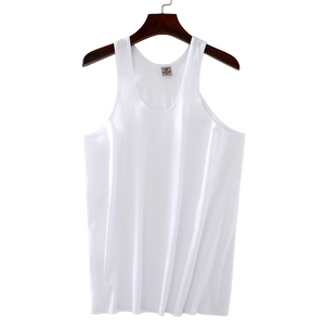 
Summer pure cotton men's vest old man shirt white hurdle sweat cloth vest middle-aged and elderly cotton vest large size