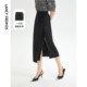 Langzi high waist straight tube slimming one -step skirt French high -level retro skirt female 2024 summer new skirt