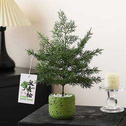 Artificial Green Plant Potted Decoration for Home Living Room Indoor Office Desktop Decoration Fake Flower Plant Ornament