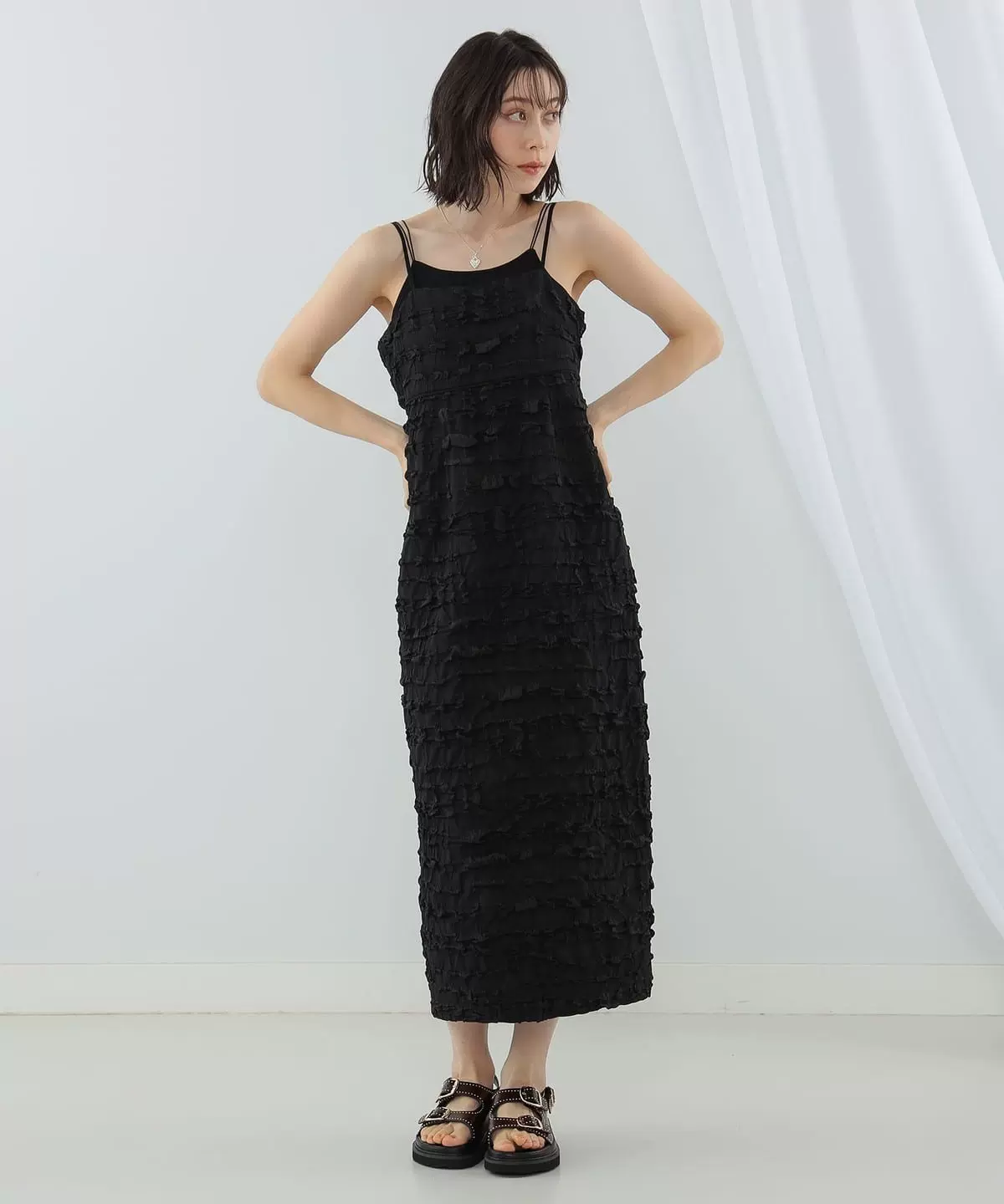 日代Herlipto Bambina Cable Knit Dress 23AW 绞花针织连衣裙-Taobao