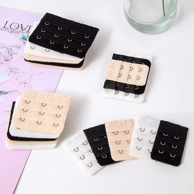 Bra extension buckle, underwear extension buckle, bra extension buckle, four rows, three rows of