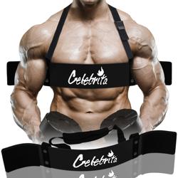 Celebrita Aluminum Alloy Bicep Training Board Arm Fixed Support Curl Board Dumbbell Arm Exerciser