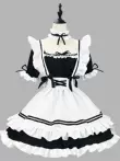 Cosplay sexy hầu gái  Trang phục hầu gái lolita dễ thương cos hầu gái đồng nhất Miracle Nikki trò chơi mỏ neo lolita váy Bộ Đồ Ngủ Cô Giúp Việc Quyến Rũ hầu gái gợi cảm cao cấp vải mềm mại 