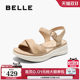 Belle thick-soled casual sandals for women 2025 summer new mother shoes for outdoor sandals D6N2DBL5