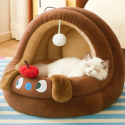 Cat House, Thickened and Warm in Winter, Enclosed, Safe, Large Space, Suitable for All Seasons, Pet Dog Villa