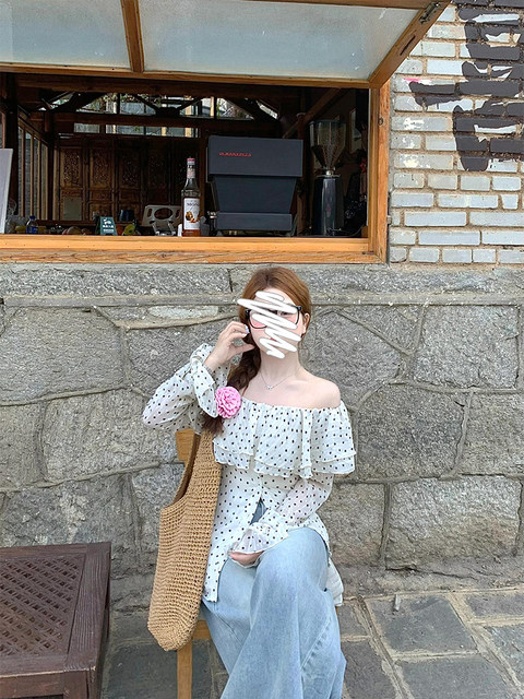 Large size retro denim wide-leg pants for women in summer 2024 new high-waist loose design floor straight pants trendy