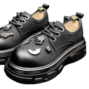 
2026 this year's hottest men's shoes, new popular hot models, super inner heightening men's genuine leather boutique leather shoes, trendy men's models