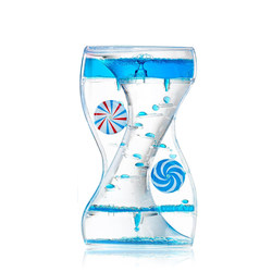Dynamic Windmill Oil Leak Creative Novelty Dripping Liquid Hourglass Toy Gift Ornament