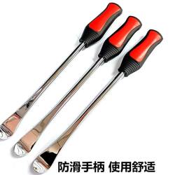 Crowbar, Pry Bar, Wooden Tool for Carpentry, Specialized for Doors and Windows, Auto Repair, Tire Removal, Can Be Used as a Hammer, Screwdriver, Tire Lever Tool