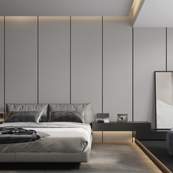 Self-Adhesive Wallpaper, Simple Modern Light Luxury 3D Striped Living Room Sofa Headboard Background Wall Wallpaper, Self-Stick Waterproof and Thickened