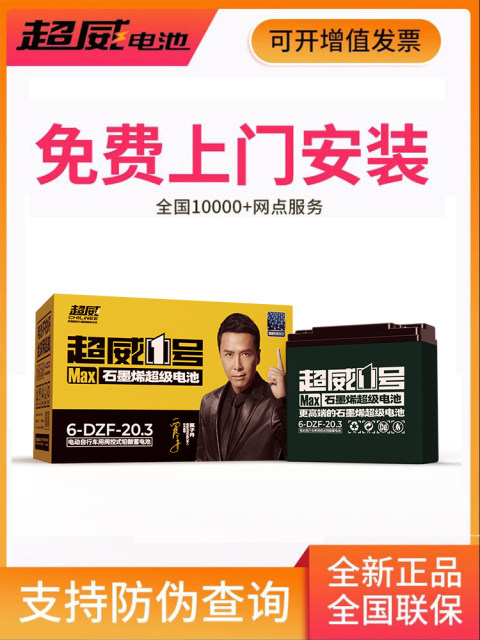 Chaowei battery graphene storage battery two or three wheel lead-acid electric vehicle 48V12A48V2060V72V32A45AH