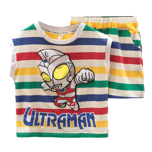 La Chapelle Children's Clothing Ultraman Clothes Boys Summer Suit ...