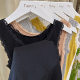 Modal 2025 spring high elastic vest for women knitted thread suspender lace edge large size slim fit inner base shirt
