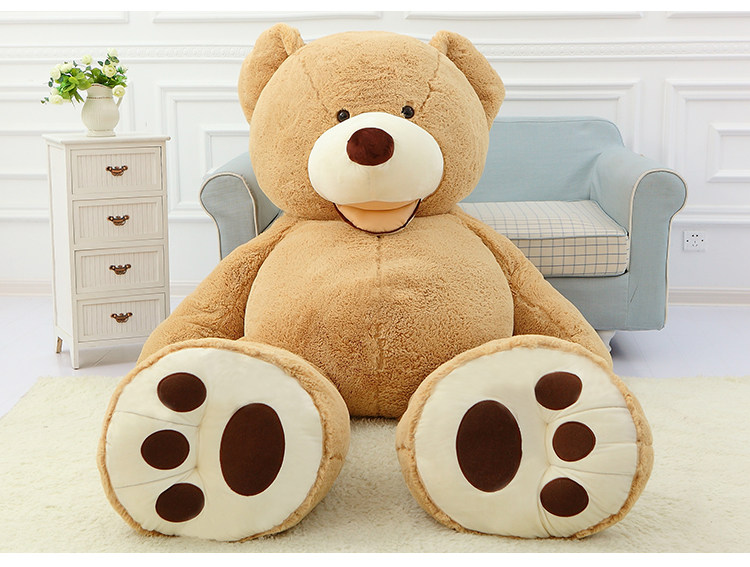 美国大熊超大号毛绒玩具泰迪熊布娃娃公仔抱抱熊1.6米狗熊2米1.