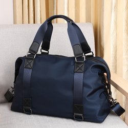 Lightweight Business Travel Bag, Men's Satchel Luggage Bag, Large Capacity Short-Distance Travel Shoulder Bag, Casual Fitness Bag