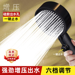 Pressurized Shower Head for Home Bathroom Shower, Water Heater, Shower Heater, Hand-Held Spray, Pressurized Hose Set