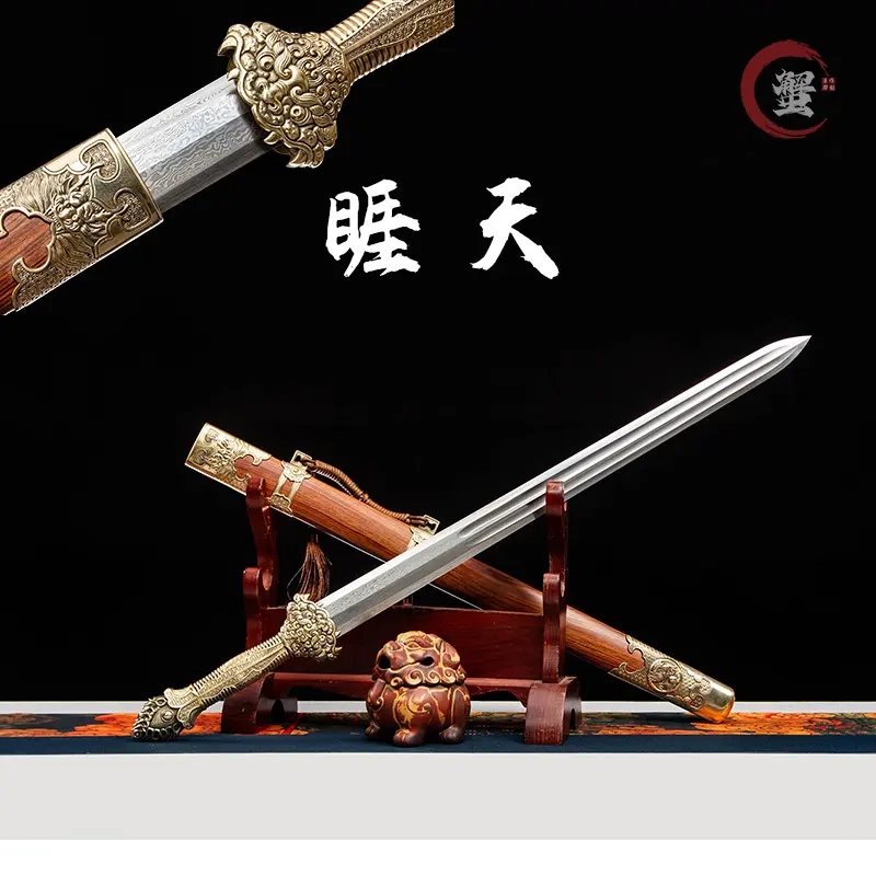 汗血環頭刀 超軽量 古兵器 武具 冷兵器 刀装具 手鍛造打 高級本格居合刀 汗血環頭刀 超軽量 古兵器 武具 冷兵器 刀装具 手鍛造打 鋼刀 冷兵器 1