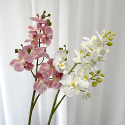 Moisturizing Phalaenopsis Artificial Flower, Fake Flower Arrangement, Orchid, Light Luxury, High-End Table Floral Arrangement, Flower Decoration