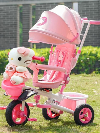 キティ　なかよし三輪車　プルバックカー　レトロ キティ なかよし三輪車 プルバックカー レトロ