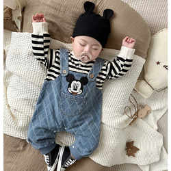 Baby Clothes for Spring and Autumn, Unisex Baby Romper, Super Cute Newborn Outing Outfit, Stylish Jumpsuit, Autumn Cartoon Crawling Suit