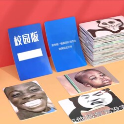 Emoji Playing Cards, Life Expression Cards, Paper Cards, Fun and Funny Games, Board Games, Simple Puzzle Games, Toys