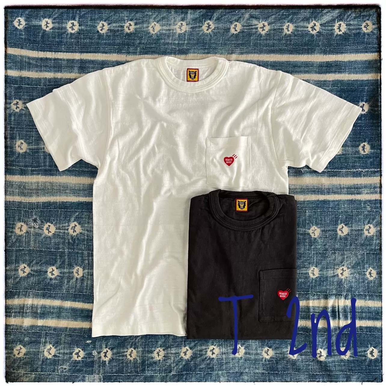 現貨Human Made 21SS POCKET T-SHIRT #2 麝香貓口袋T恤竹節棉-Taobao