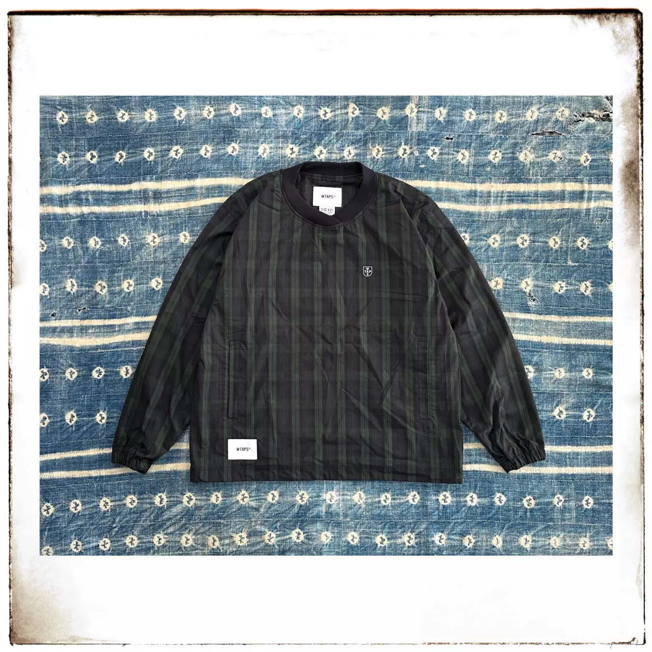 现货WTAPS22AW SMOCK 02/JACKET/CTPL.RIPSTOP.TEXTILE.CRST夹克-Taobao