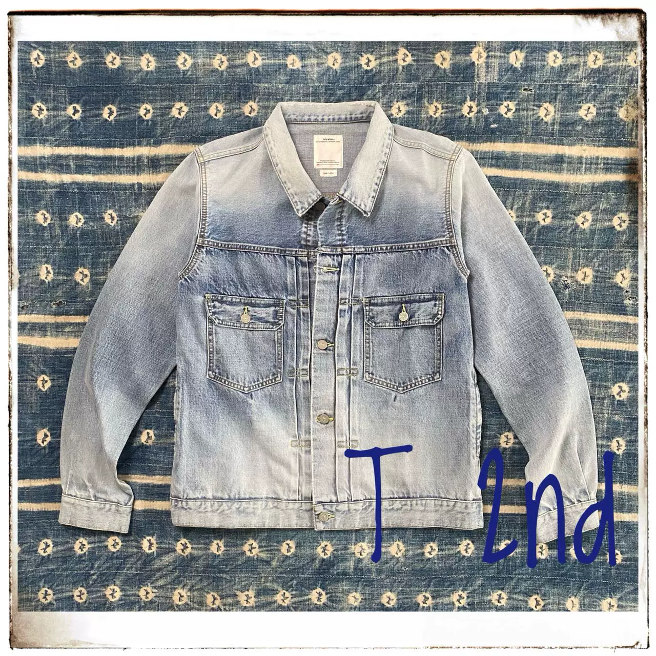 现货 VISVIM 19SS SS101 JKT DMGD-1004 重水洗破坏牛仔夹克 赤耳-Taobao