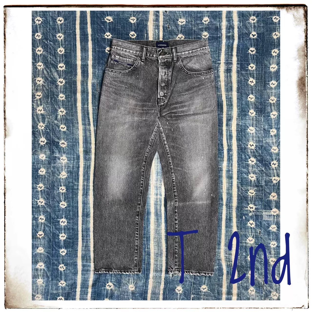 descendant 19SS 1986 REG Size jeans