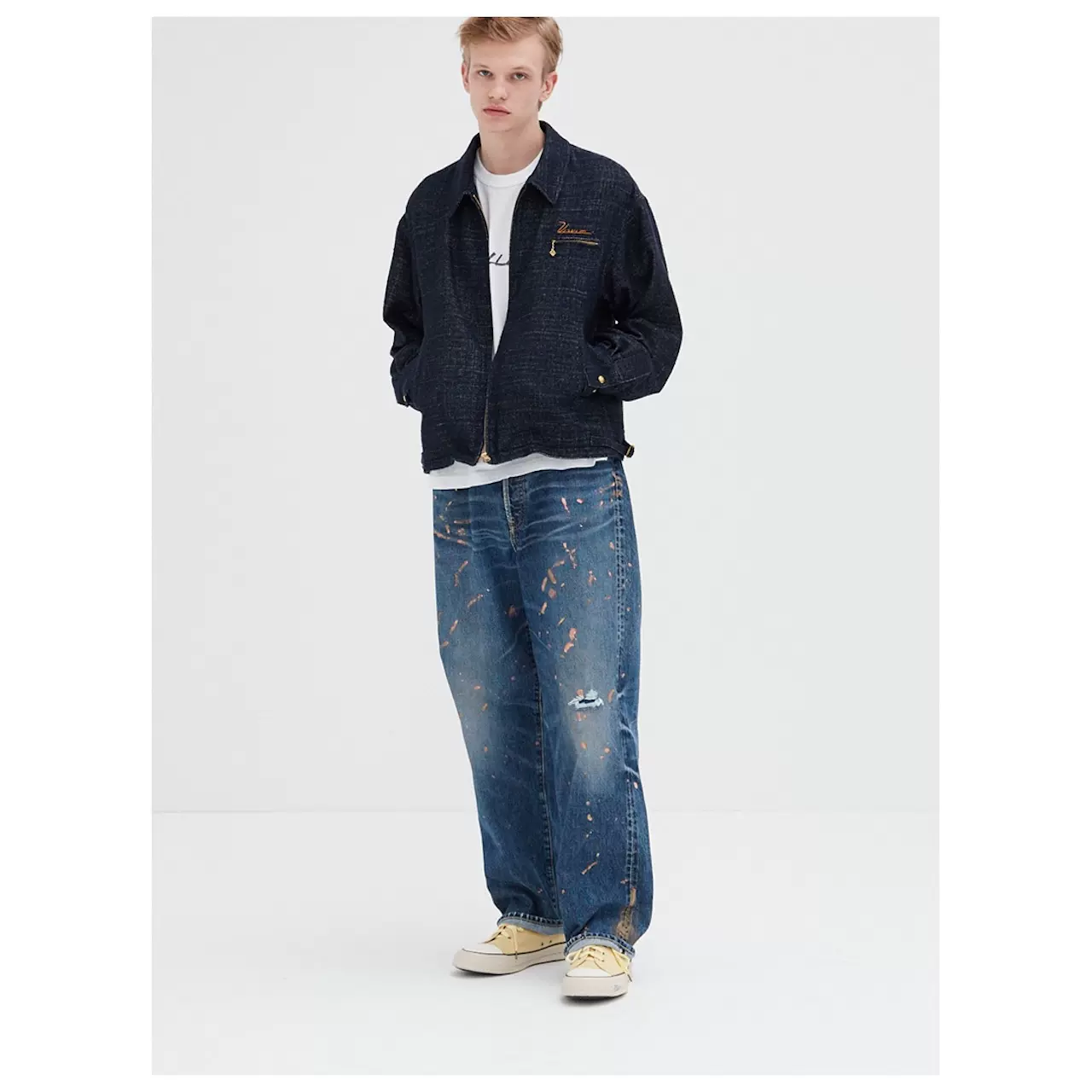 代购VISVIM 25SS SOCIAL SCULPTURE 01 WIDE DAMAGED-41 牛仔裤-Taobao 