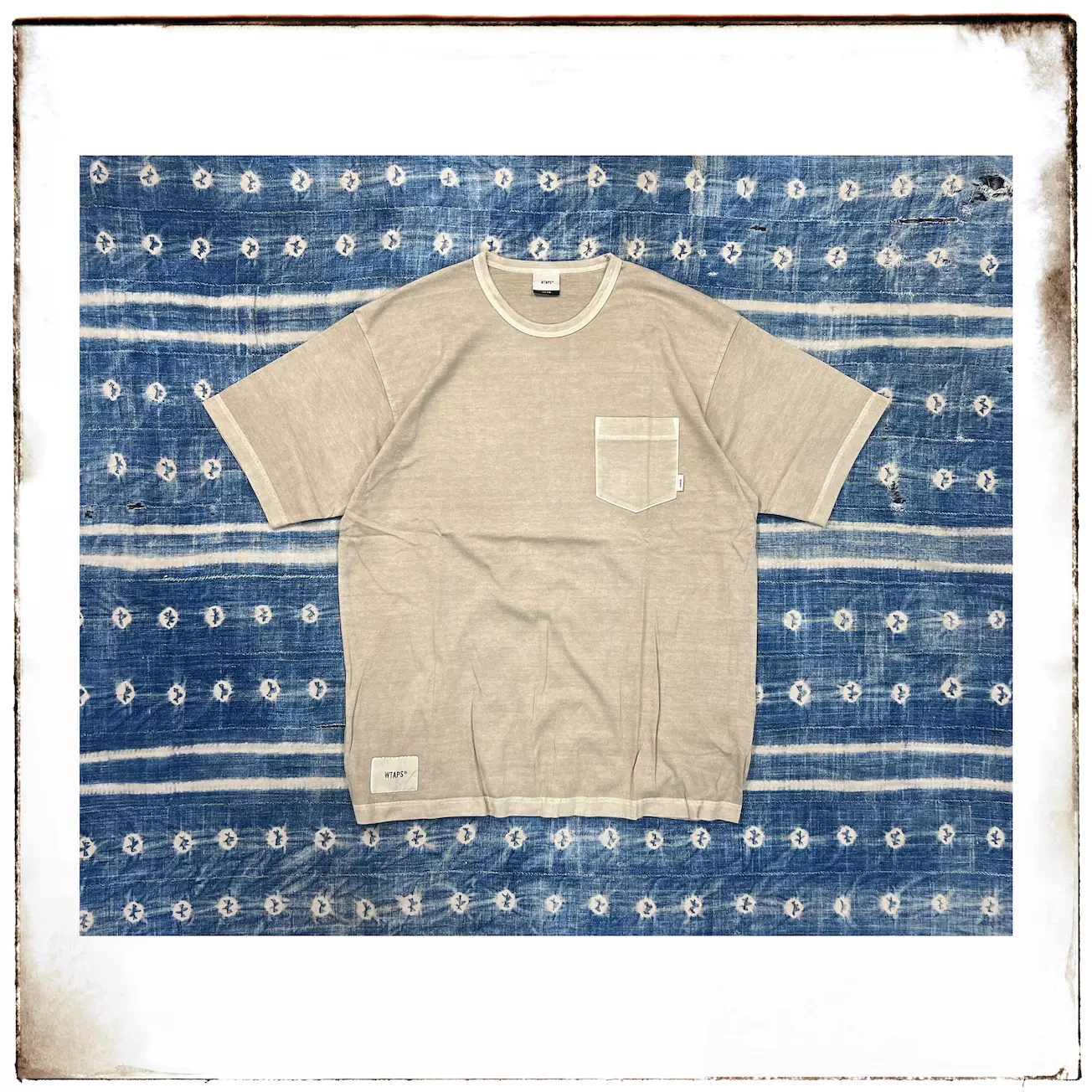 现货WTAPS 20SS BLANK SS 03 PIGMENT TEE.COTTON 短袖水洗T恤-Taobao