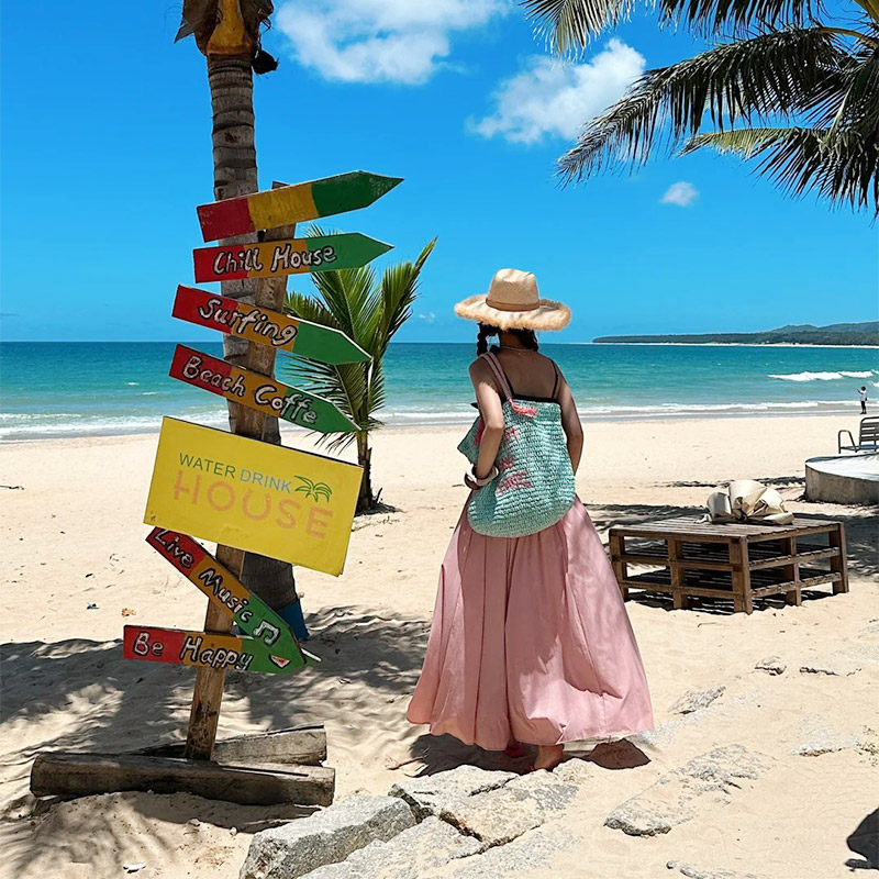 三亚万宁旅游5天4晚跟团游蜈支洲岛神州灯塔日月湾蜜月纯玩五日游