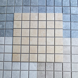 Beige Distressed Imitation Limestone Mosaic Travertine Tiles for Guesthouses, Restaurants, Marble Floor Tiles, Castle Floor Tiles