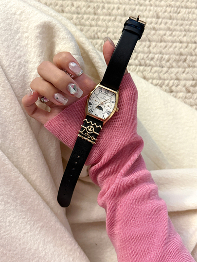 Titus 3220 レディース スイスクォーツ時計 - ヴィンテージレザー