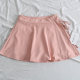 New style of spring and summer side lace-up underwear version of high waist tennis skirt sports skirt women's short skirt
