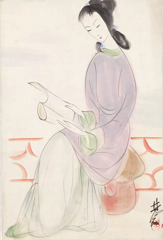 名画艺术微喷装饰画心齐白石南瓜28x110cm纸本