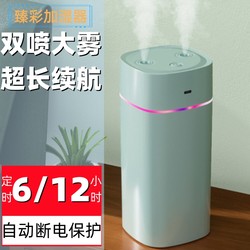 Humidifier for Home, Silent, Small, Dual Spray, for Bedroom, Office, Desktop, Workstation, Mini Aromatherapy Spray, Air Moisturizer