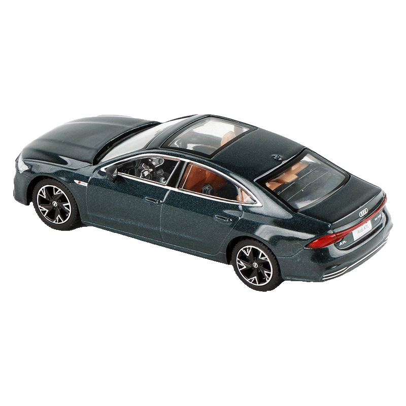 合金A8JKM金属静态模型1:64 A7L合金A8L小汽车模型玩具收藏摆设