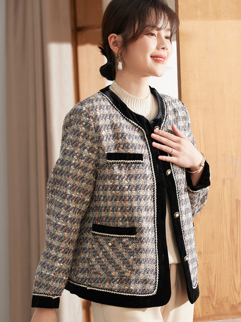 Xihui Mom Spring Clothing Little Flavor Jacket Short 2025 New Women's ...