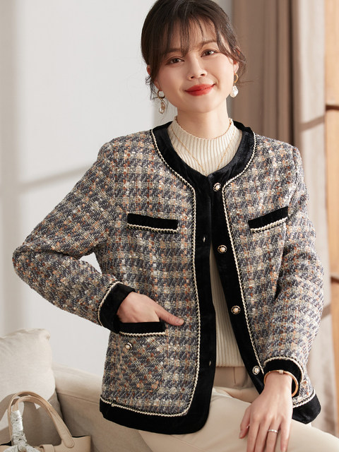 Xihui Mom Spring Clothing Little Flavor Jacket Short 2025 New Women's ...