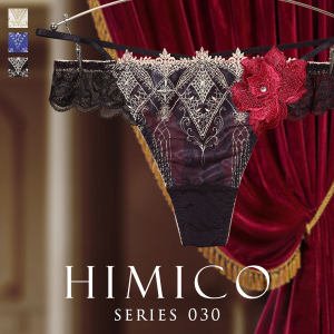 
HIMICO thong women heavy industry embroidery Japanese transparent lace sexy double ring low waist ladies underwear 030