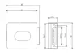 DB25 hàn không dây cắm DR25 pin hàn không nam nữ kết nối 25PIN thiết bị đầu cuối adapter ban cổng nối tiếp song song có vỏ