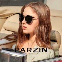Parson Polarized Sunglasses for Women, Lightweight Korean Style Driving Fashion Trendy Sunglasses, Sun Protection, Slimming Effect for Small Faces Pz9868