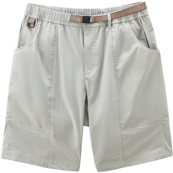 
Peacebird men's clothing, summer trendy casual mid-shorts, outdoor workwear, five-point sports straight mid-shorts, trendy