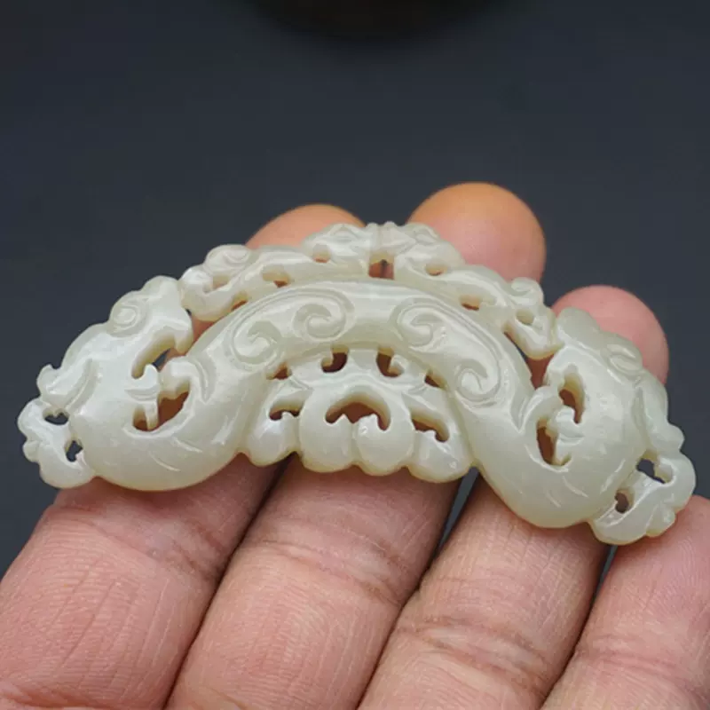 黄玉如意紋璜 和田玉 擺件 中国古玩美術唐物骨董 G3 黄玉如意紋璜 和田玉 古玉 古玉擺件 中国古玩 中国美術 唐物骨董 砡製