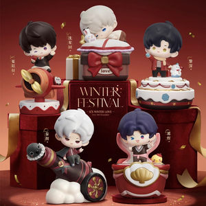 
2025 KFC Love and Deep Space Themed Toy Collection Card Qin Che Qi Yu Shen Xing Hui Li Shen Xia Yi Zhou Peripheral