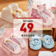 Nutshell snow boots for women winter plus velvet warm fur shoes can be worn outside cotton slippers